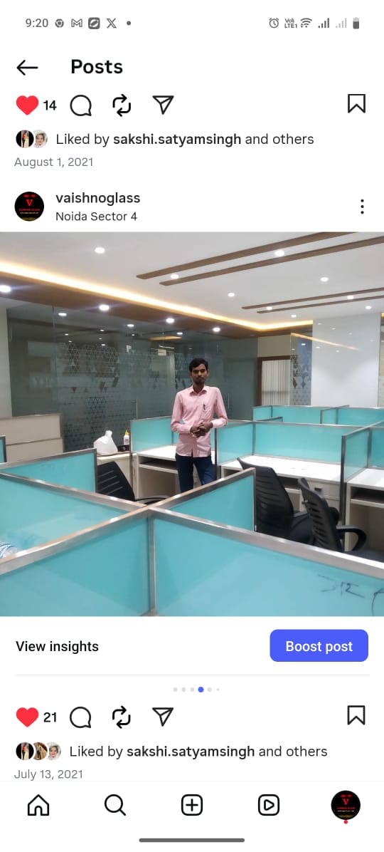 Meeting Room Glass Partition